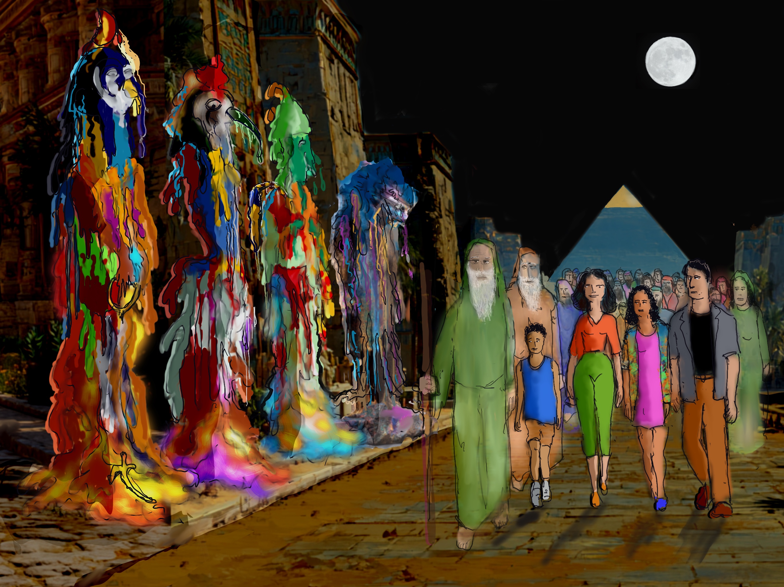 The exodus from Egypt